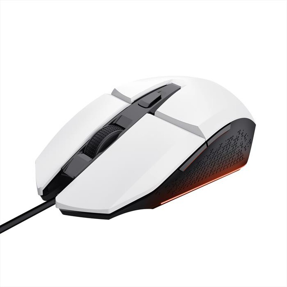 "TRUST - GXT109W FELOX GAMING MOUSE-White/Black"