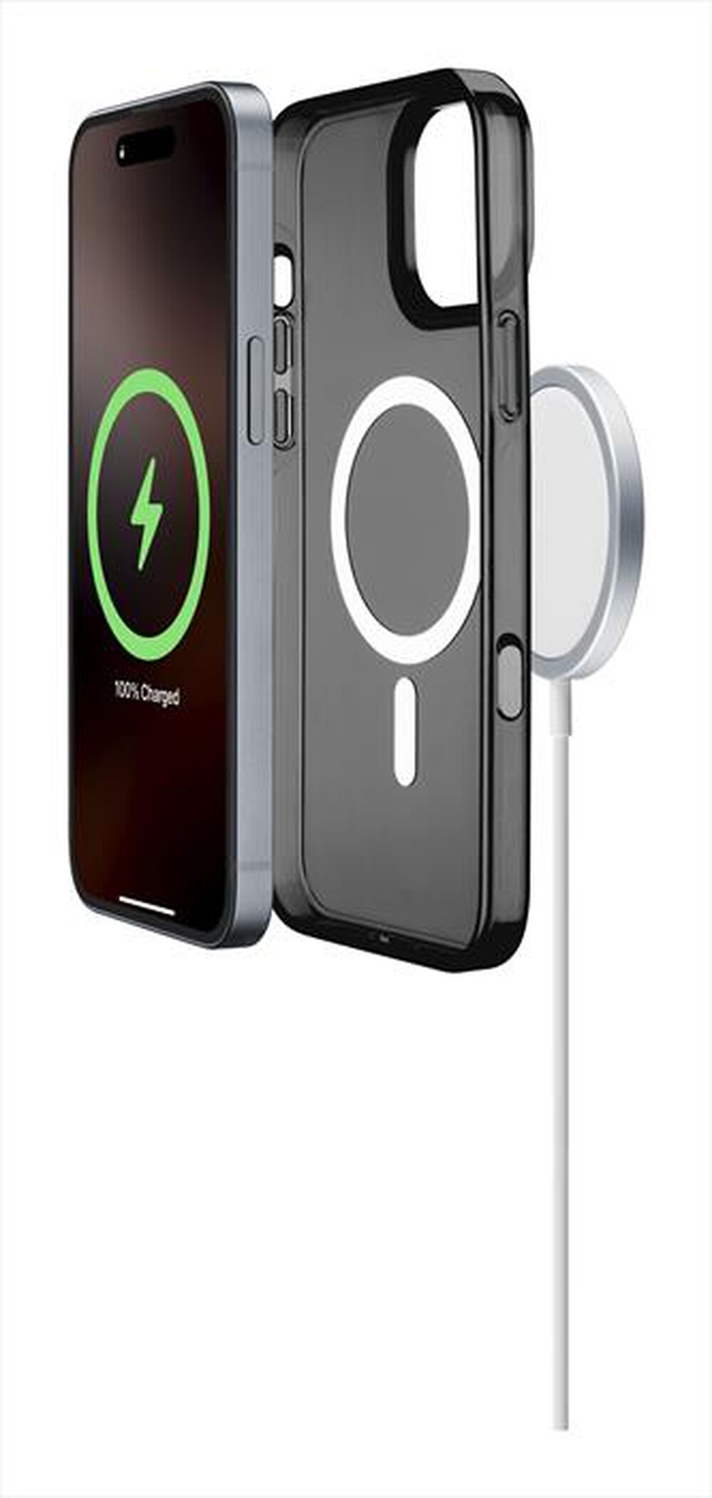 Immagine del prodotto CELLULARLINE - Cover case GLOSS MAG per iPhone 16 Pro-Black