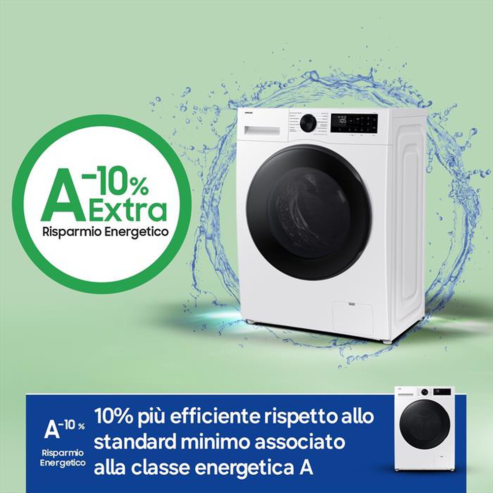 Immagine del prodotto SAMSUNG - Lavasciuga WD90DG5G34BEET 9/5Kg Classe A/E-bianca con obl&ograve; display nero