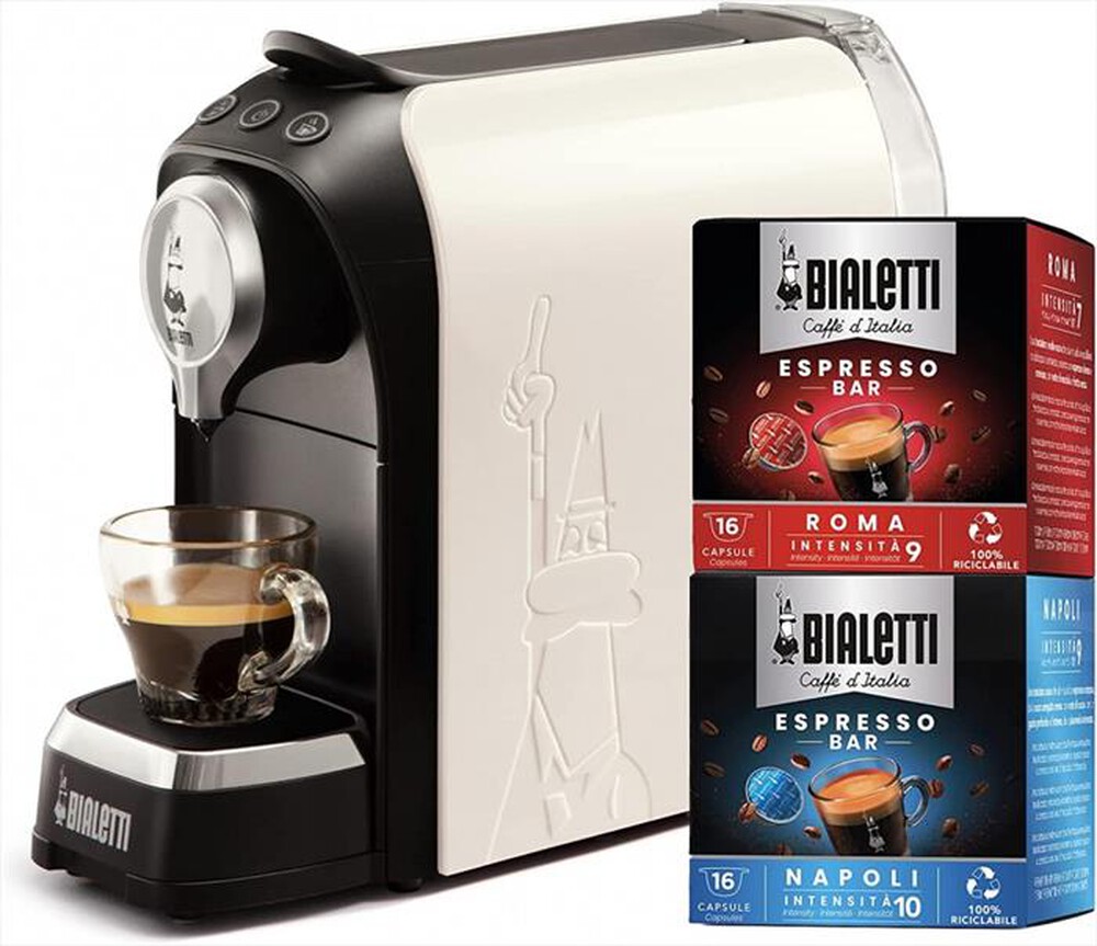 "BIALETTI - Macchina da caffè CF69 Super-White"