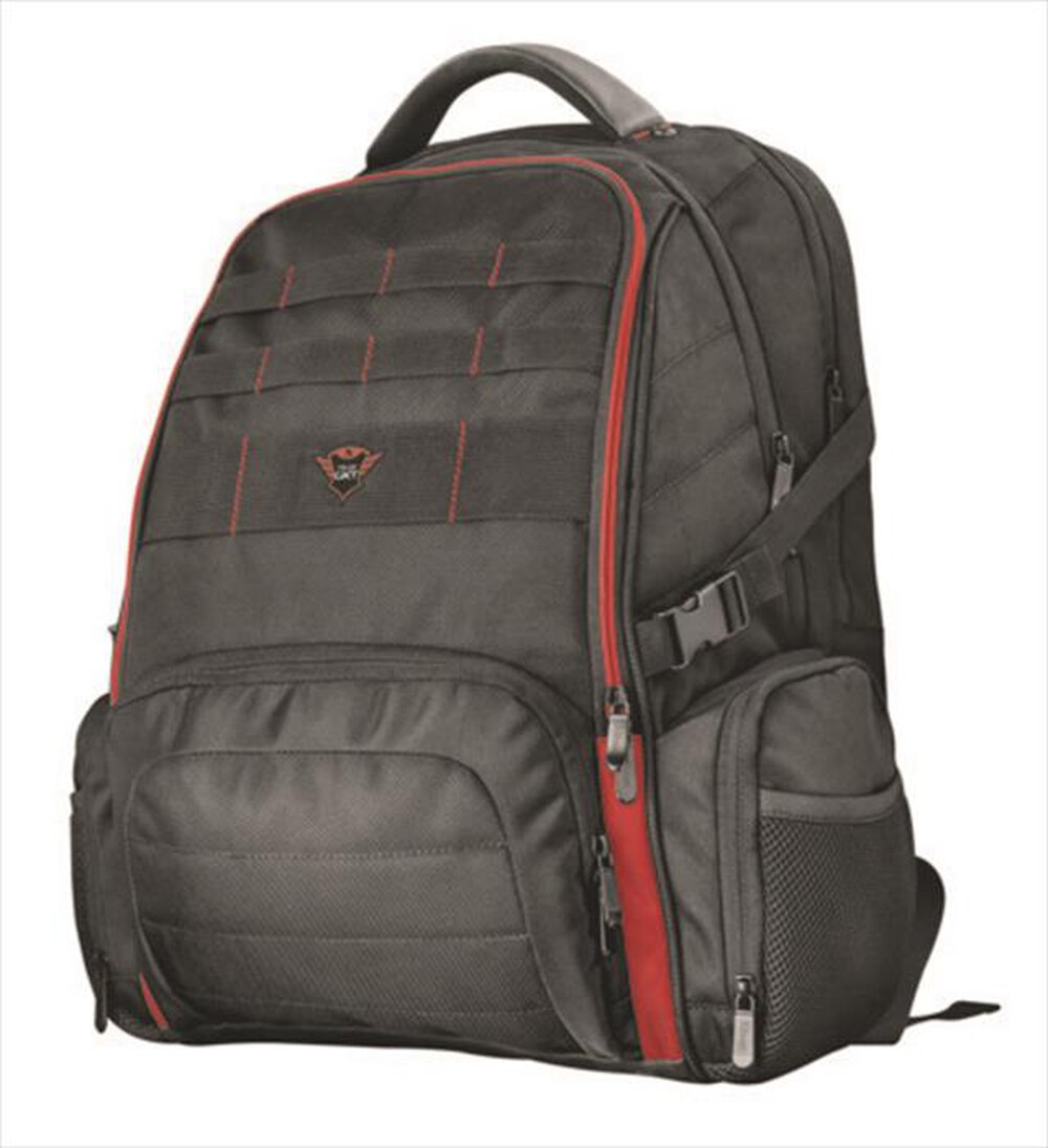 "TRUST - GXT1250 HUNTER GME BKPK-Black/Red"
