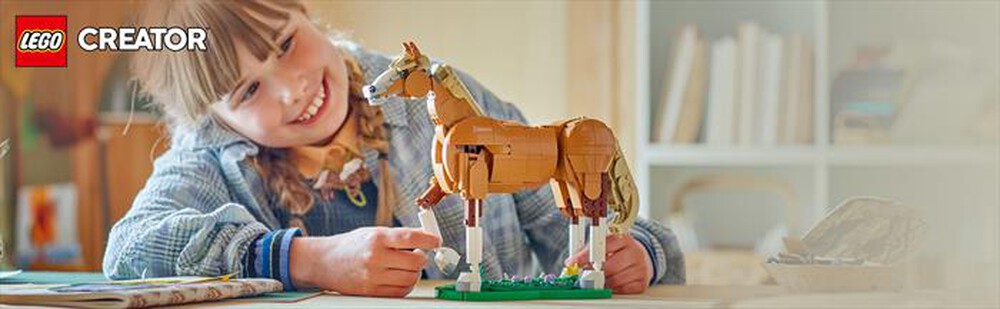 Immagine del prodotto LEGO - CREATOR 3IN1 Cavallo meraviglioso - 31166