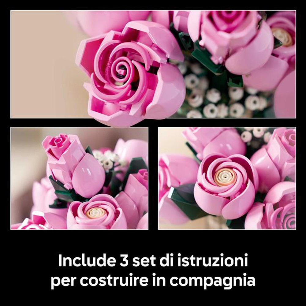 Immagine del prodotto LEGO - BOTANICALS Bouquet di rose rosa 10374