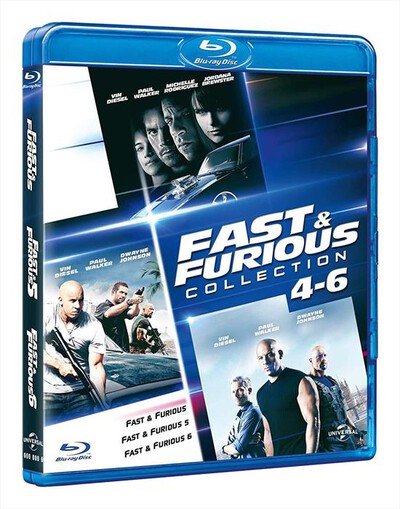 WARNER HOME VIDEO - Fast & Furious Family Collection (3 Blu-Ray)