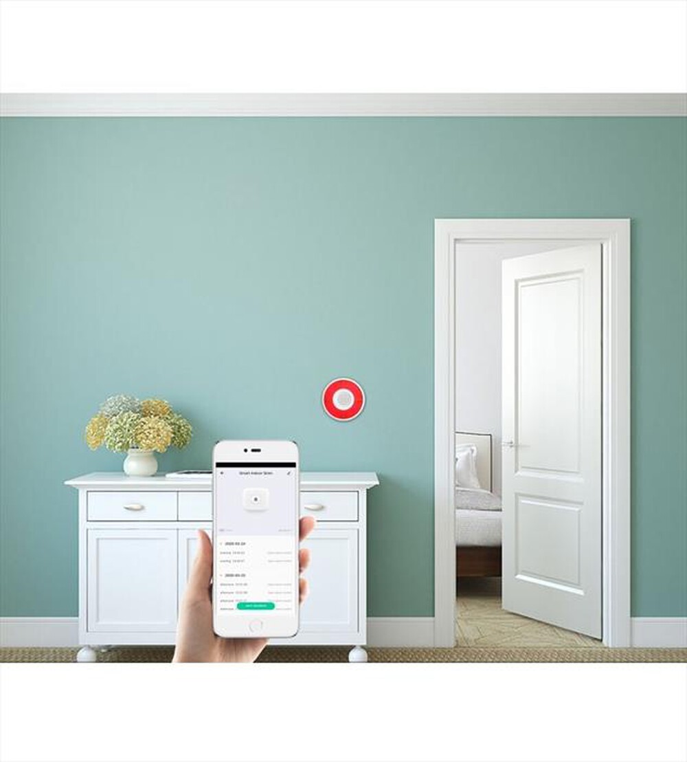 "WOOX - SMART INDOOR SIREN-BIANCO"
