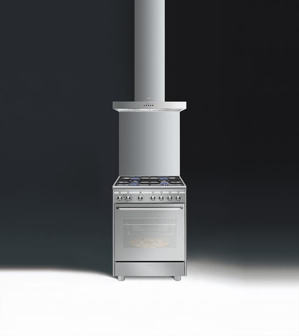 "SMEG - Cucina elettrica CX60SVPZ9 Classe A-inox"
