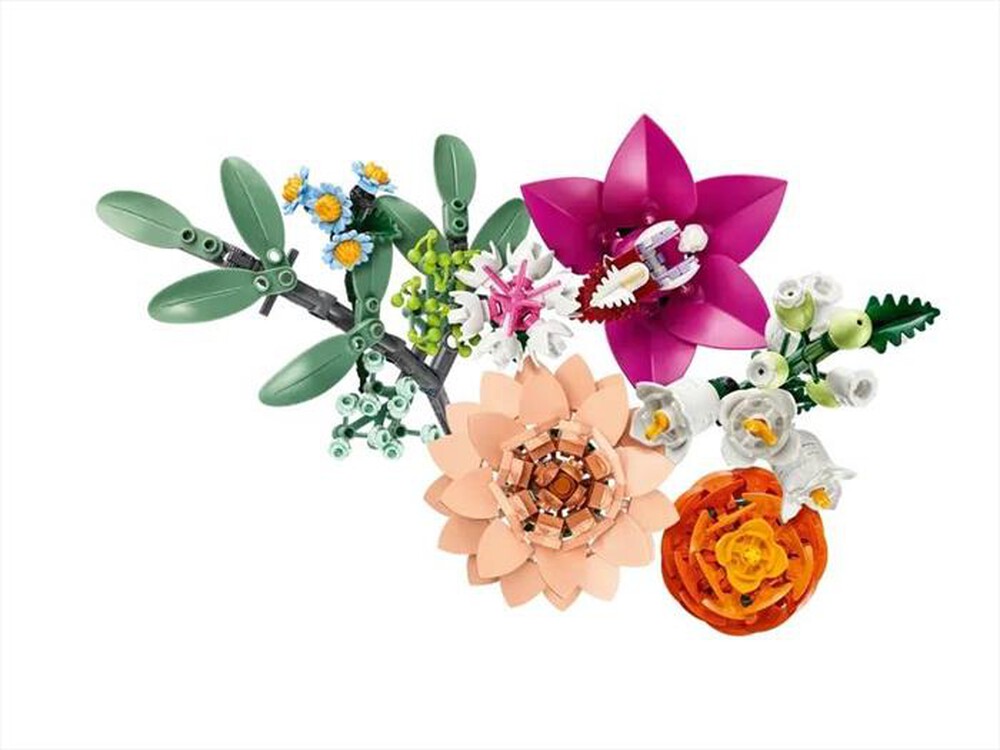 "LEGO - BOTANICAL COLLECTION Bouquet di fiori rosa - 10342-Multicolore"