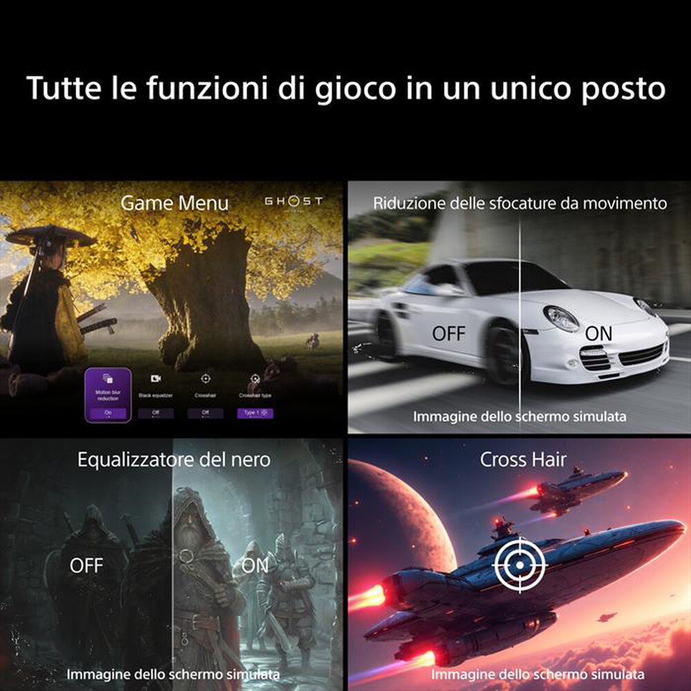 Immagine del prodotto SONY - Smart TV LED UHD 4K 65" K65S25M2PB.CEI-NERO