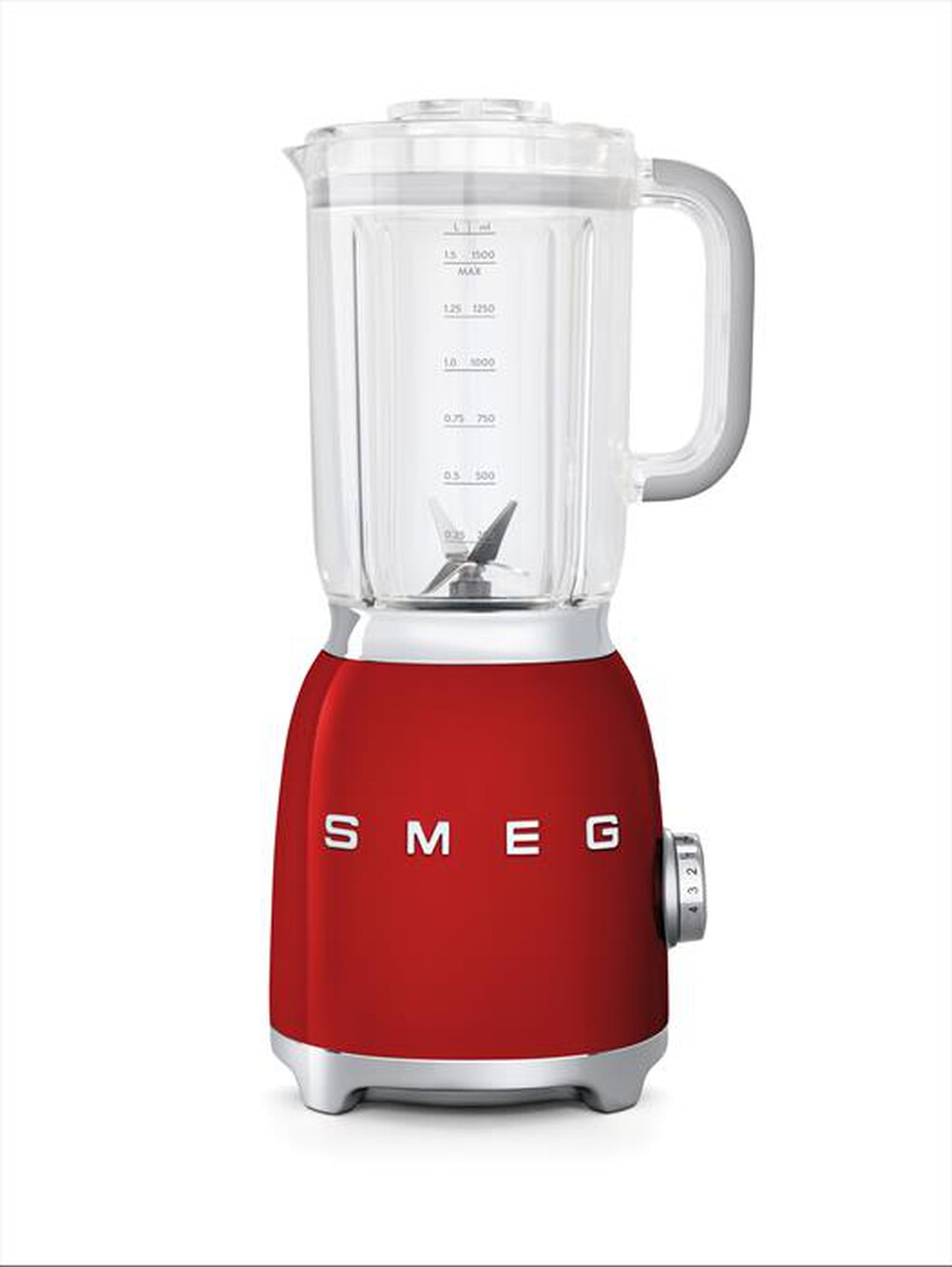 "SMEG - Frullatore da Tavolo 50's Style – BLF01RDEU - rosso"