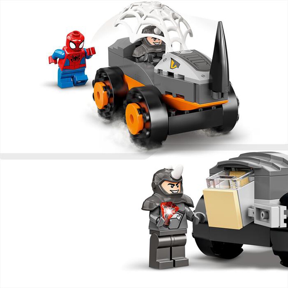 "LEGO - SPIDERMAN RESA DEI CONTI TRA HULK E RHINO - 10782"