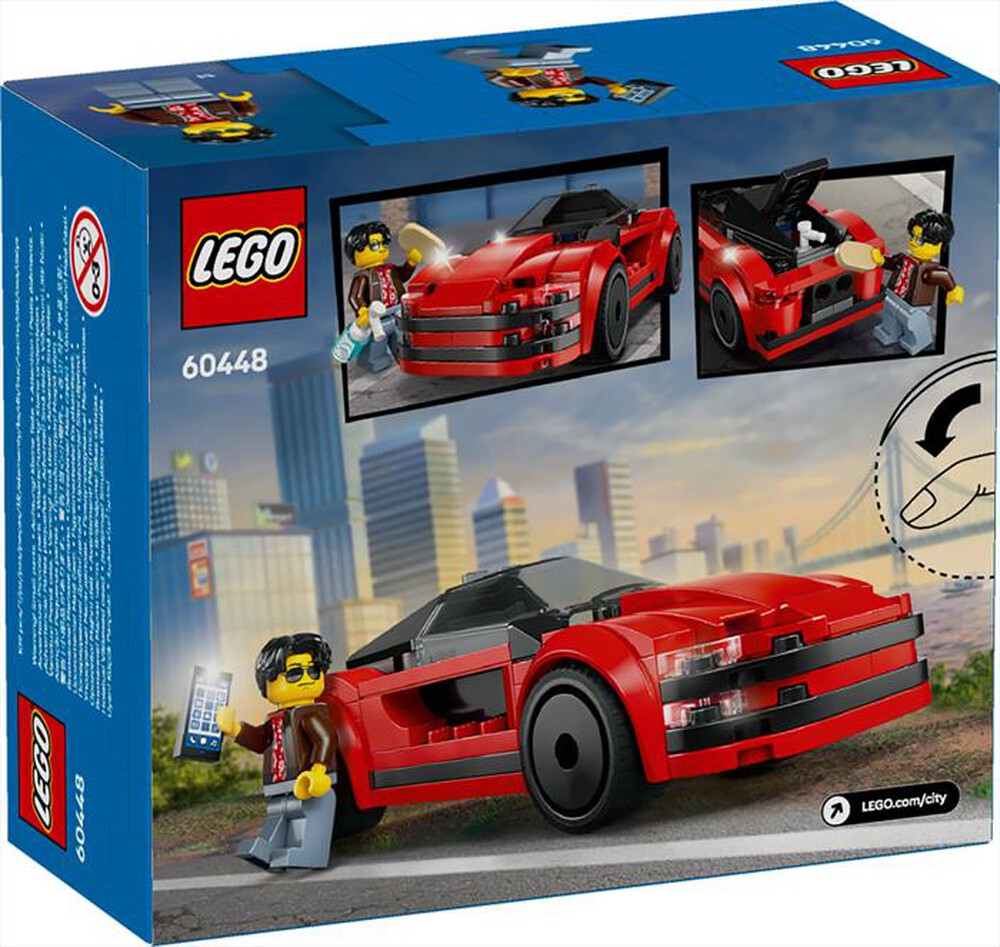 Immagine del prodotto LEGO - CITY GREAT VEHICLES Auto sportiva rossa 60448