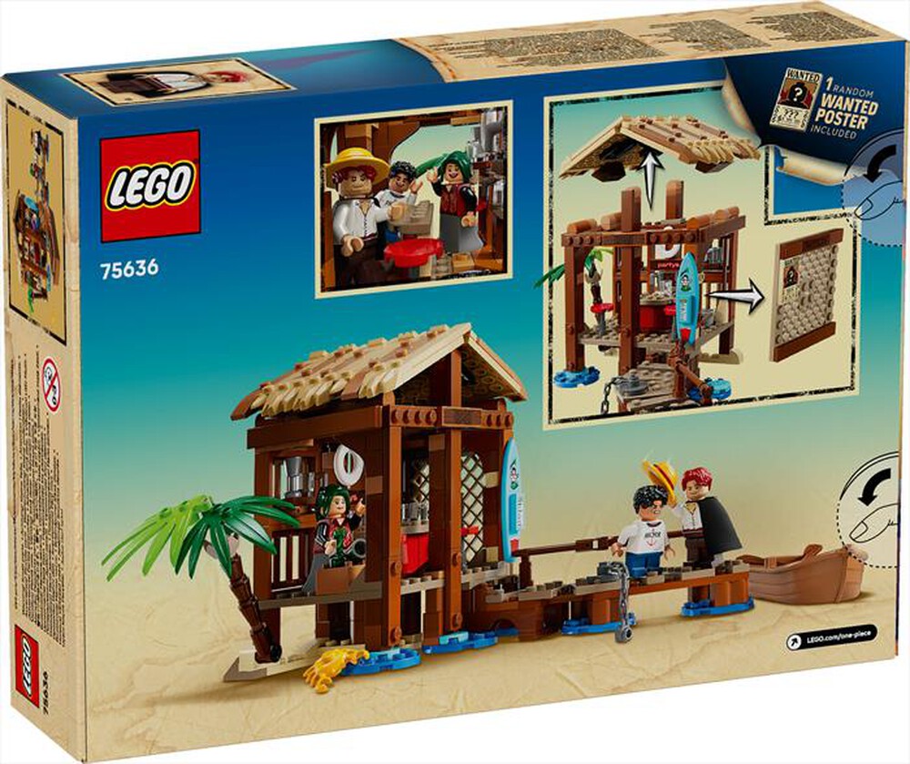 Immagine del prodotto LEGO - ONE PIECE La capanna del Villaggio Foosha - 75636
