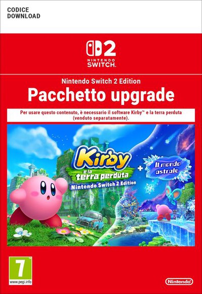 NINTENDO - KIRBY E LA TERRA PERDUTA - UPGRADE A NS2 EDITION