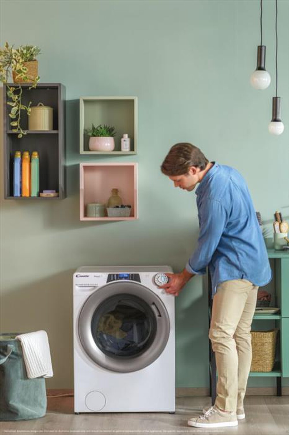 "CANDY - Lavatrice RP6106BWMR8S 10 Kg Classe A-Bianco"