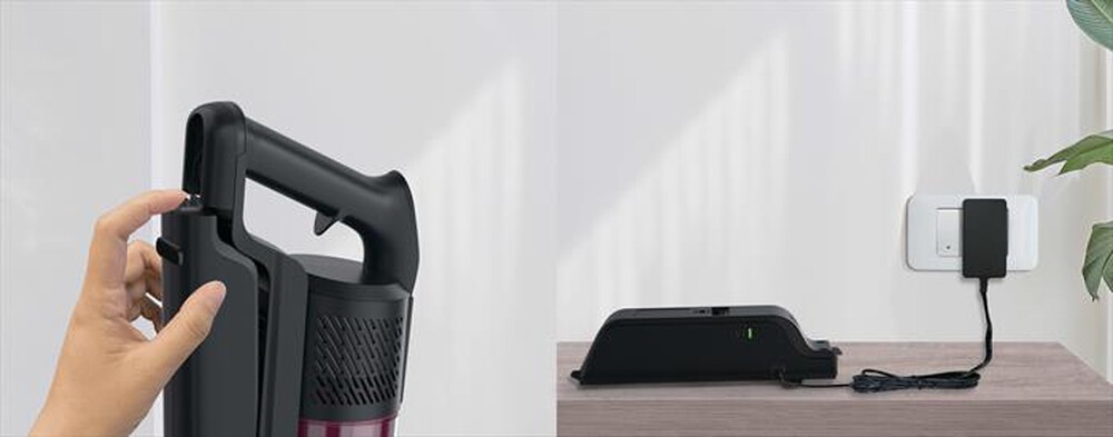 Immagine del prodotto HOOVER - Aspirapolvere a bastone 2 in 1 HF1M10HX 011-Magenta, Nero