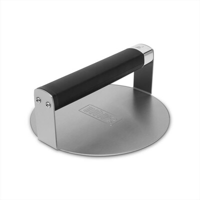 WEBER - PRESSA HAMBURGER PER PIASTRA-Argento