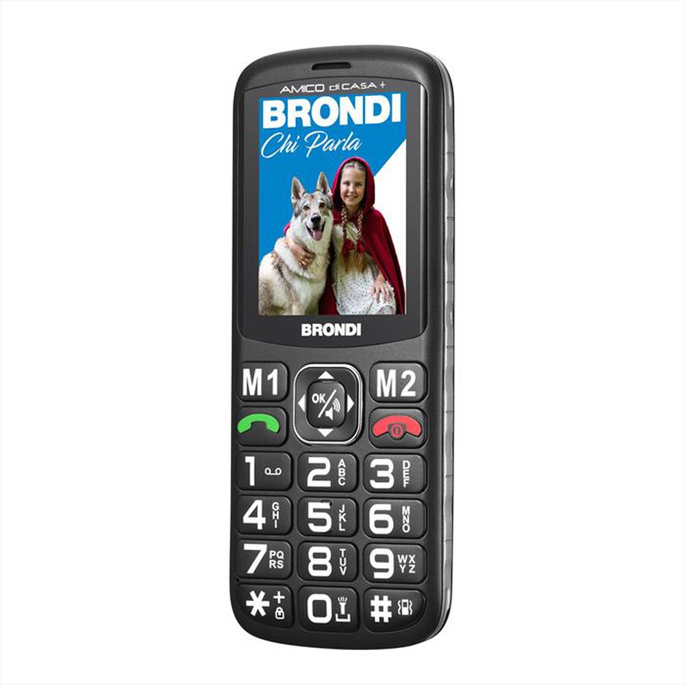 Immagine del prodotto BRONDI - Cellulare AMICO DI CASA +-BLACK