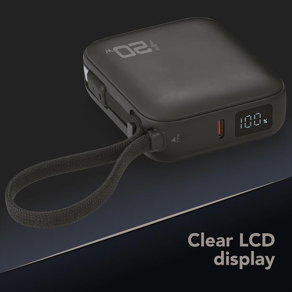 Immagine del prodotto CELLULARLINE - Power bank POCKET 10000 MAH 20W PORTA USB-C-Nero