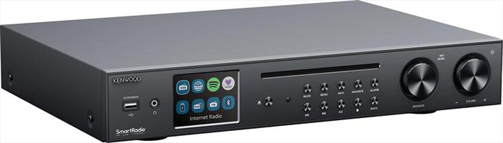 "KENWOOD - Amplificatore finale KR-W8000SCD-Nero"