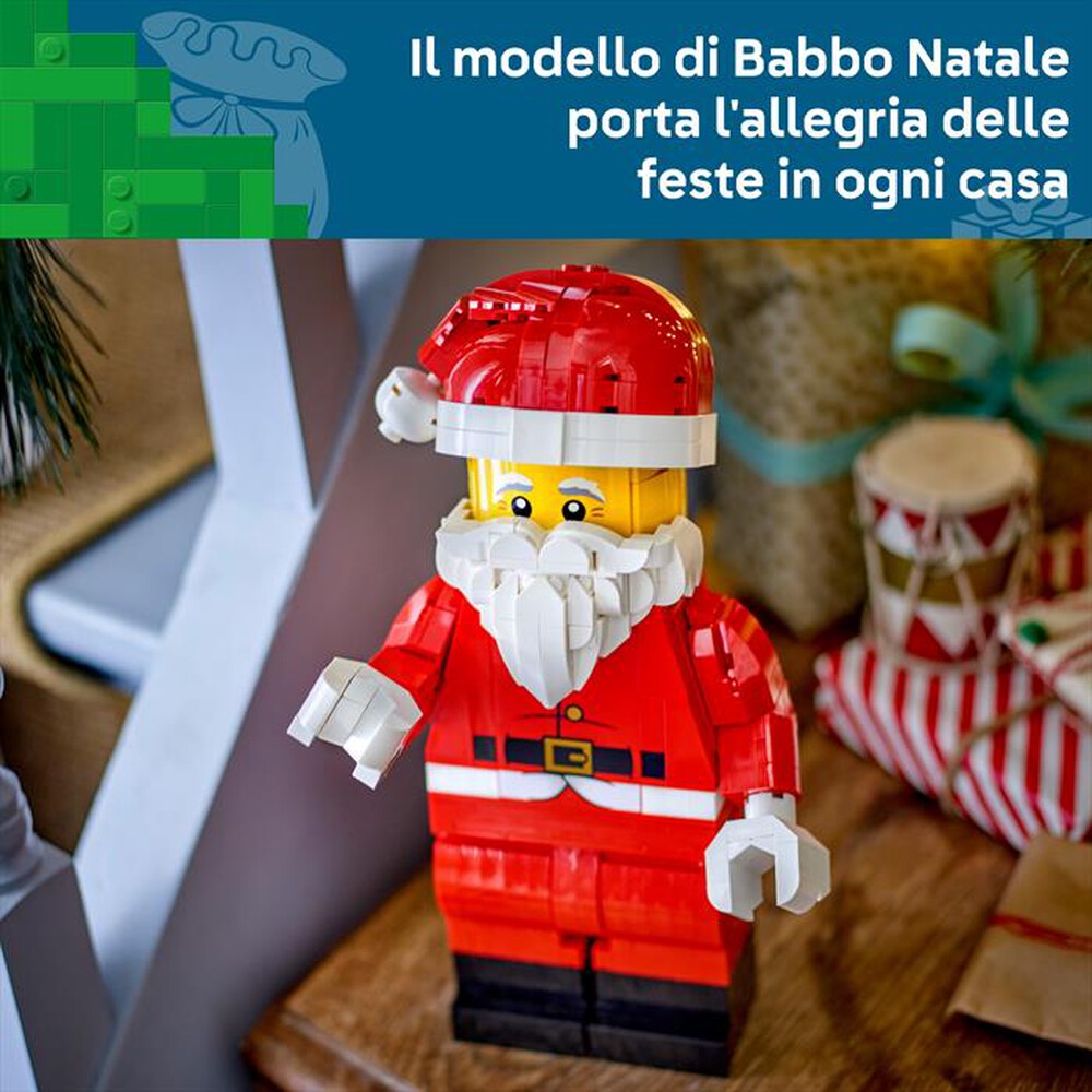 Immagine del prodotto LEGO - Grande minifigure di Babbo Natale - 40820