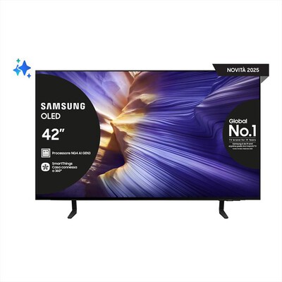 SAMSUNG - Smart TV OLED UHD 4K 42" QE42S90FAEXZT-Graphite Black