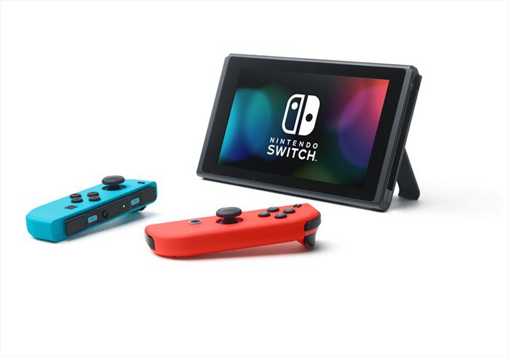 "NINTENDO - Switch 1.1 con Joy-Con Rosso Neon e Blu Neon - "