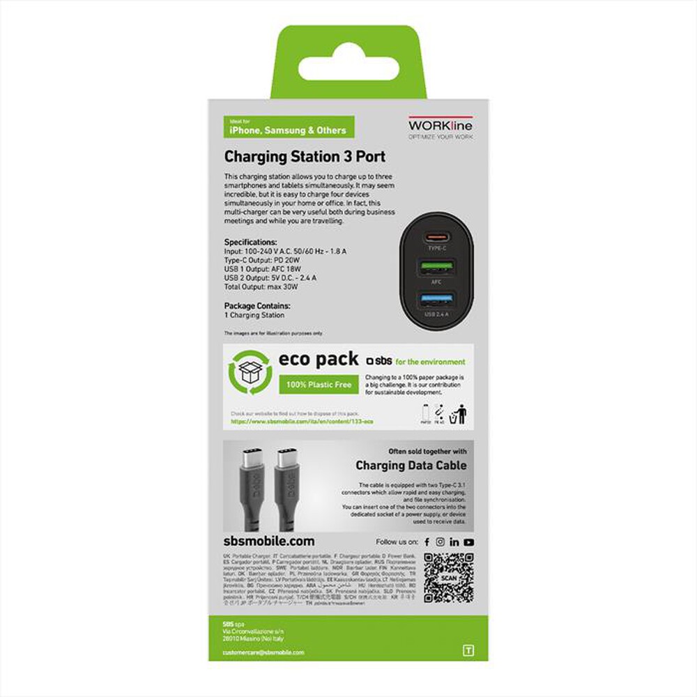 Immagine del prodotto SBS - TETR2USBTCPD30W