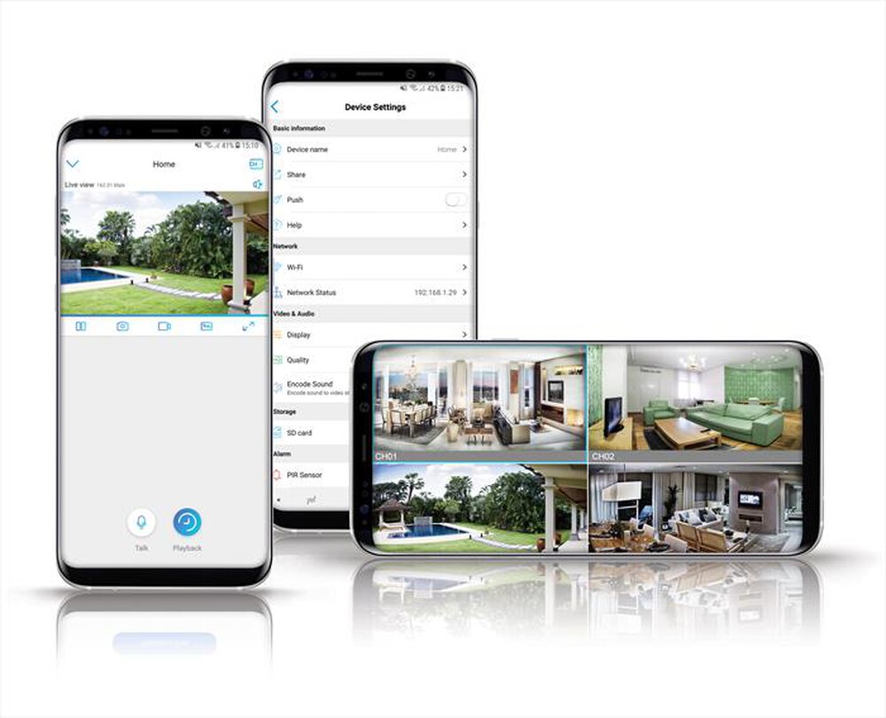 "NILOX - Smart Security-bianco"