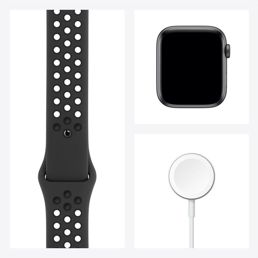 "APPLE - Watch Nike SE GPS+Cell 44mm All Space Grey-Sport Anthracite/Black"