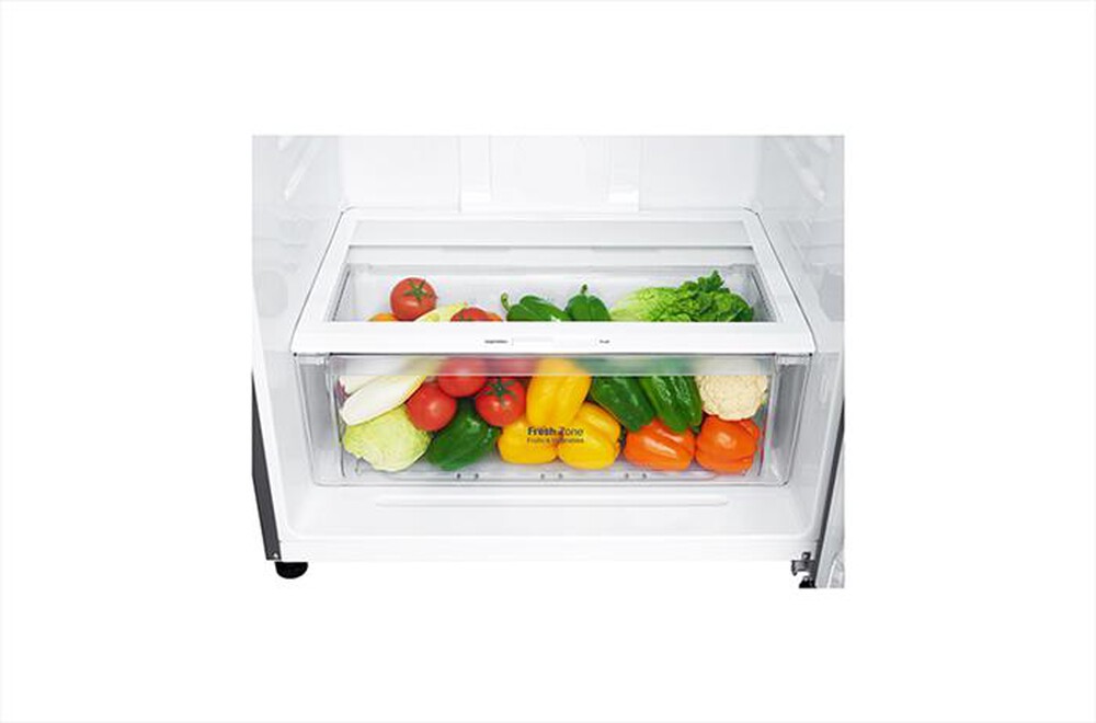 "LG - Frigorifero 2 porte GTB574SEHZD Classe E 471lt-Inox Skin Beige"