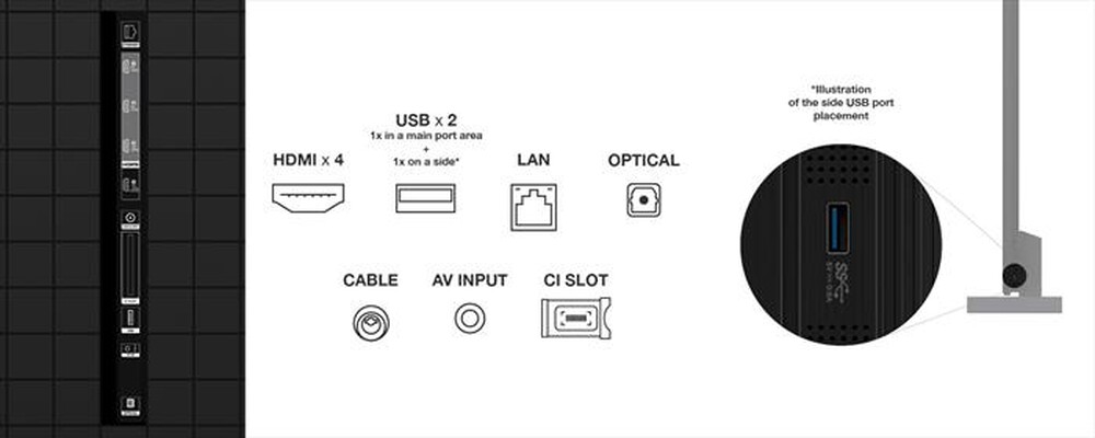 Immagine del prodotto TCL - Smart TV LED UHD 4K 115" 115X955-Black