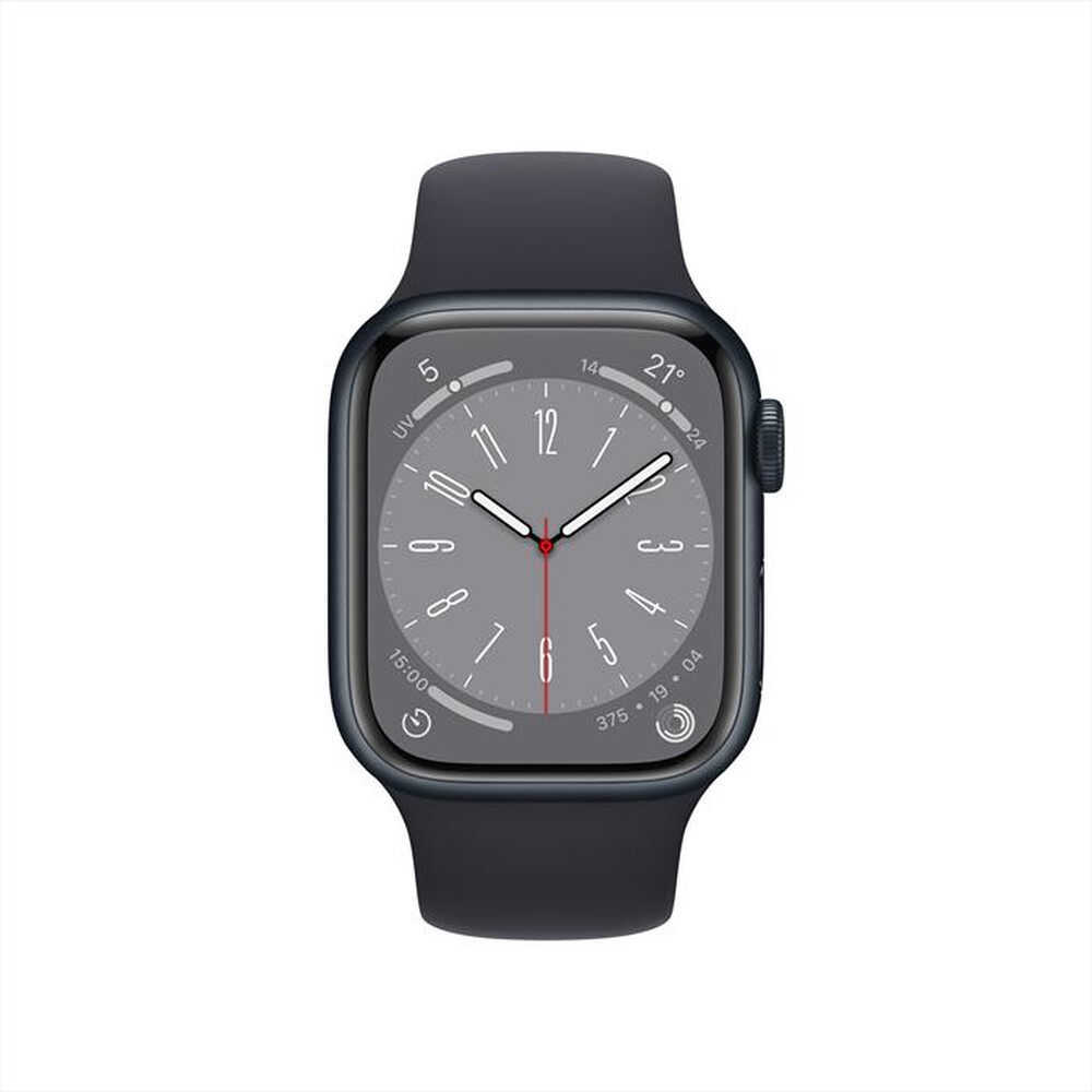 "APPLE - Watch Series 8 GPS + Cellular 41mm Alluminio-Mezzanotte"