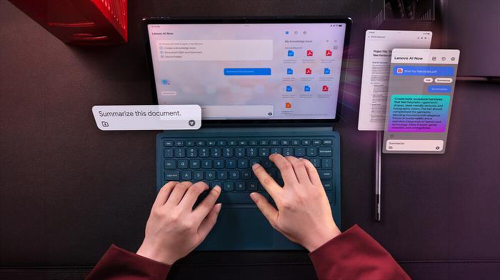 "LENOVO - YOGA TAB PLUS  ZAEG0015IT-Tidal Teal"