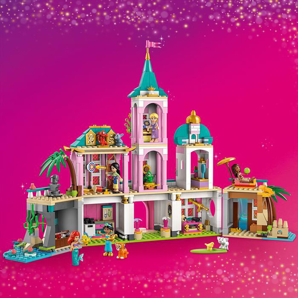 "LEGO - CASTELLO DELLA PRINCIPESSA E ANIMALI REALI-,"