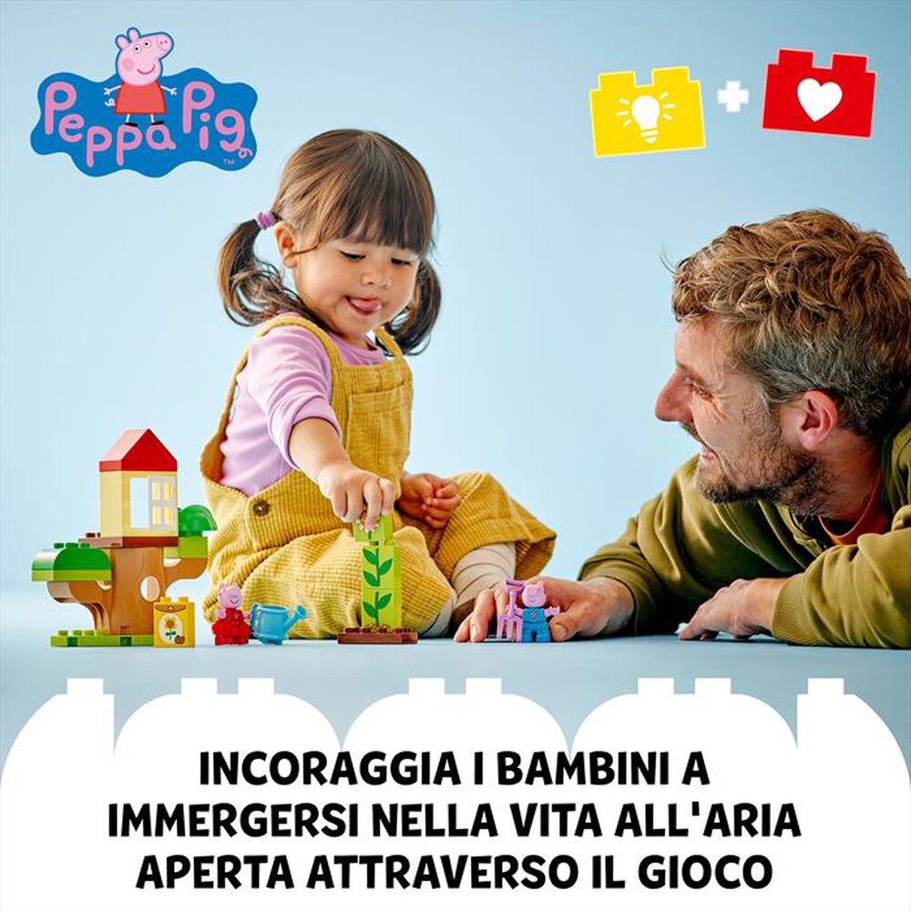 Immagine del prodotto LEGO - DUPLO Giardino e casa sull&rsquo;albero Peppa Pig 10431
