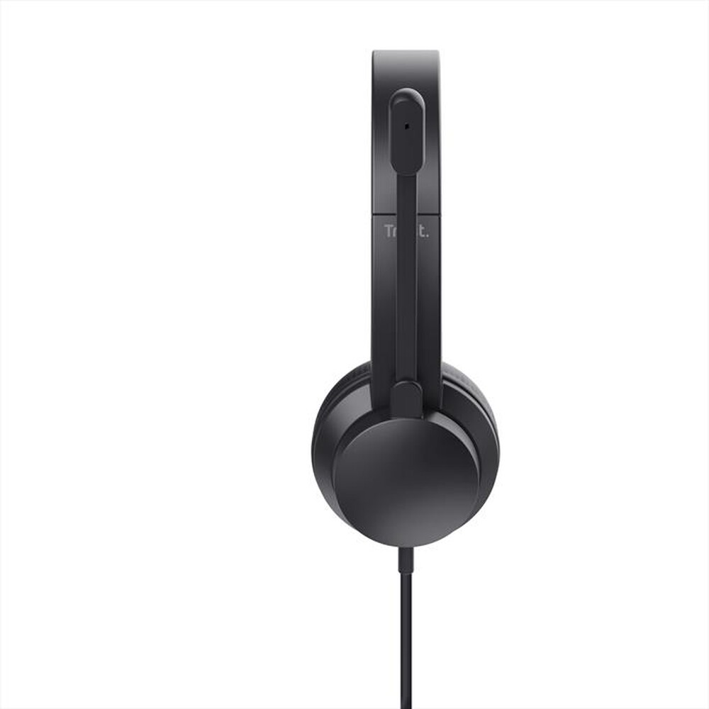 "TRUST - Cuffie on-ear USB per PC HS-201-Black"