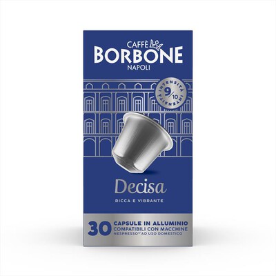 CAFFE BORBONE - NESPRESSO ALLUMINIO DECISA 30 PZ