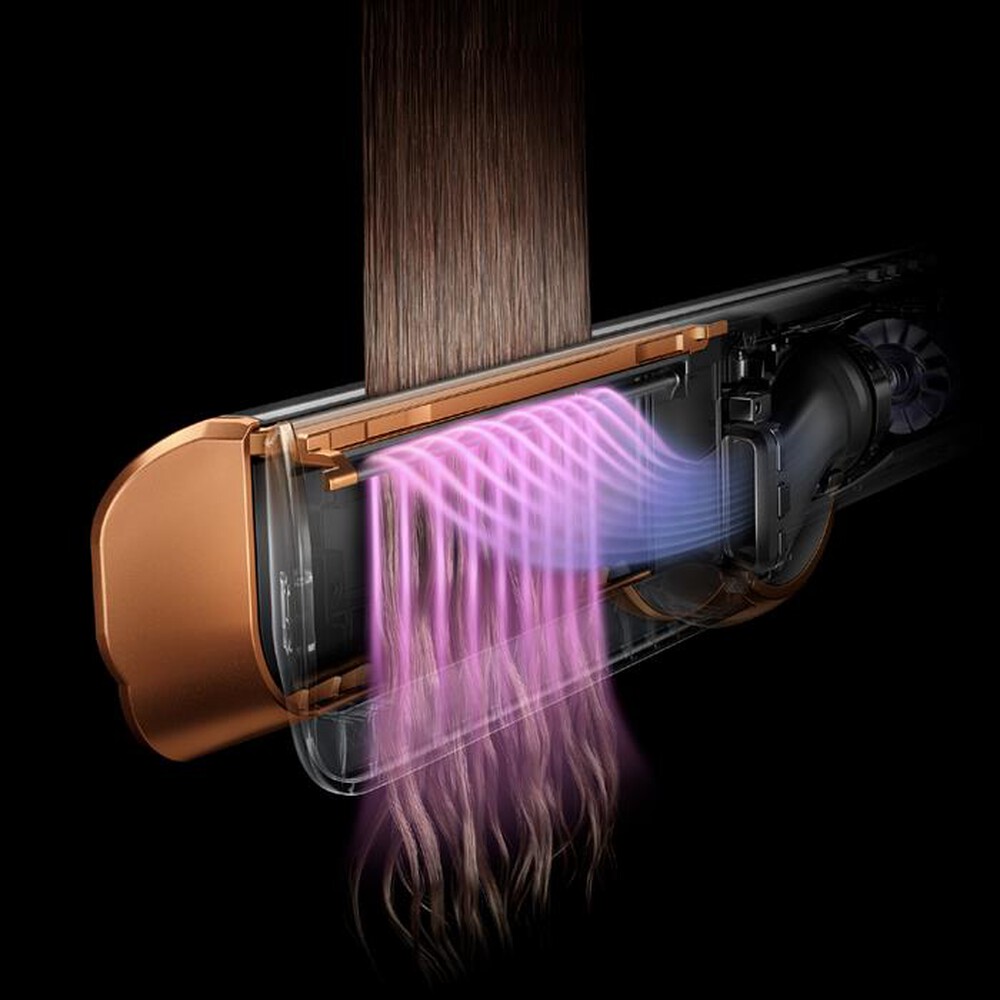 "DYSON - Piastra Asciugacapelli AIRSTRAIT-NICKEL/RAME"