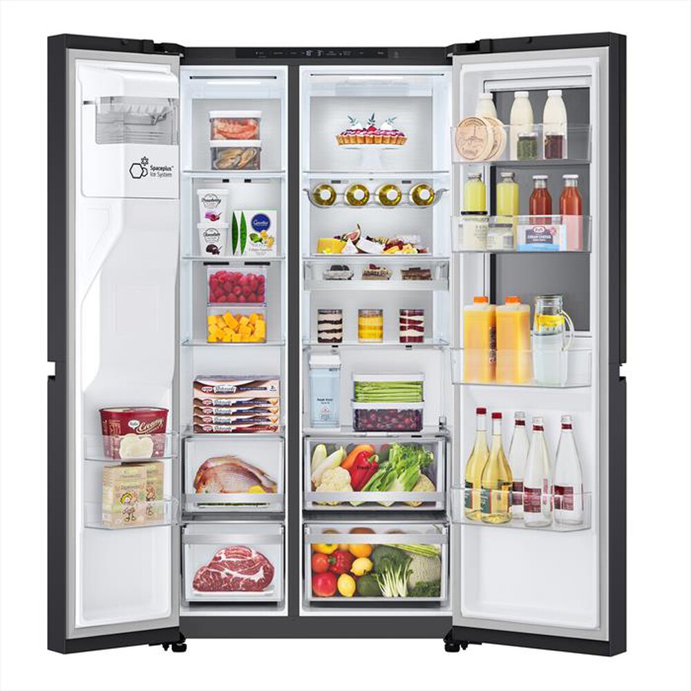 Immagine del prodotto LG - Frigorifero side by side GSXE91EVAD Classe D 628L-Black