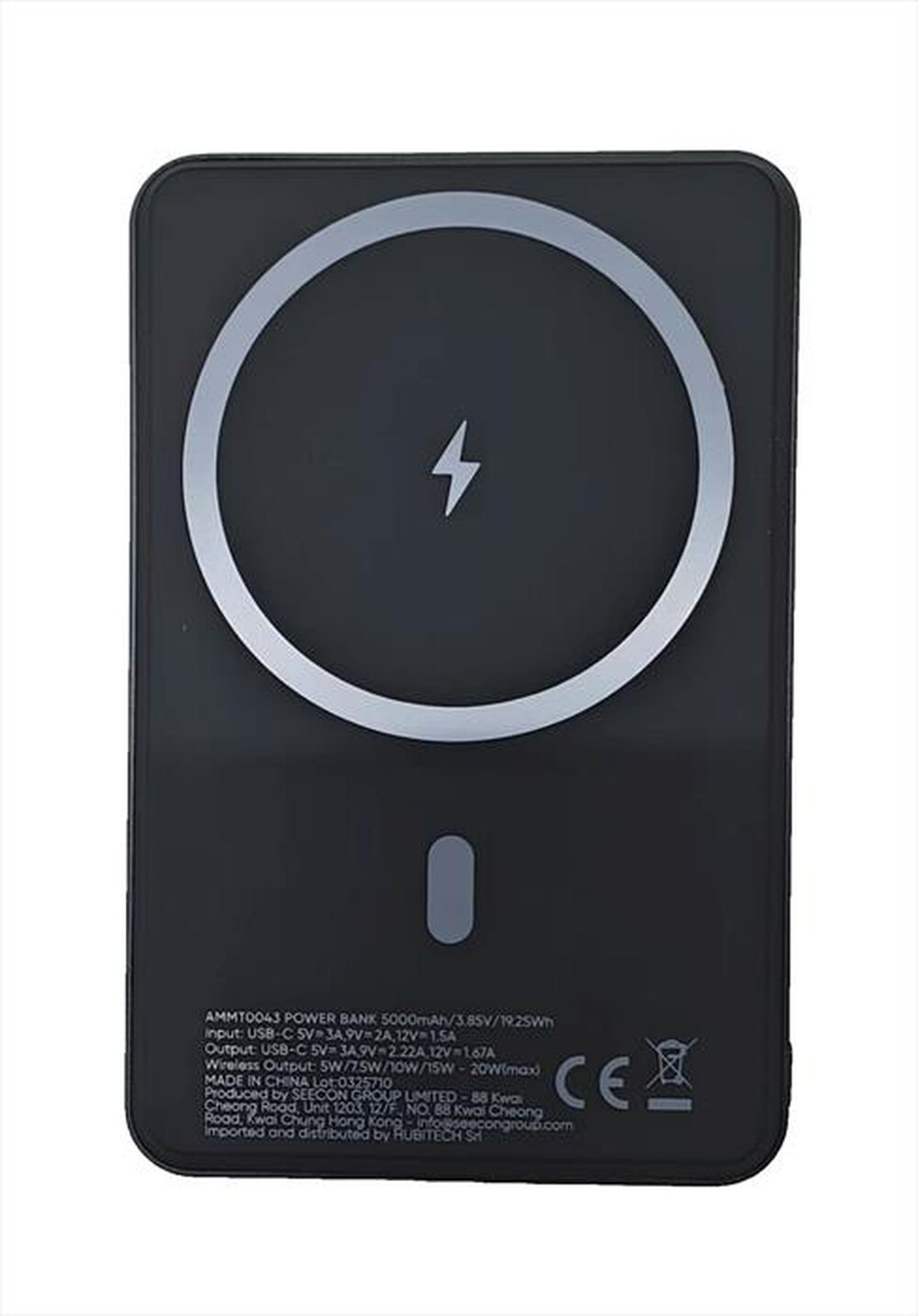 Immagine del prodotto AAAMAZE - POWERBANK AAAMAZE 5000MAH MAGSAFE-Nero