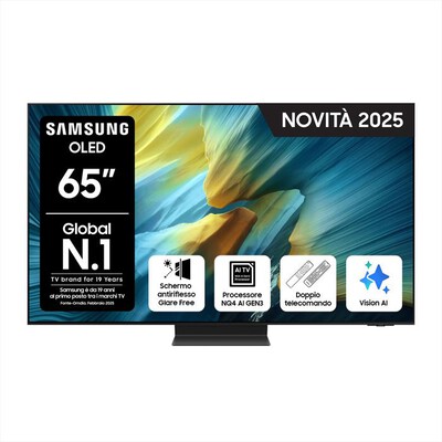 SAMSUNG - Smart TV OLED UHD 4K 65" QE65S95FATXZT-Graphite Black