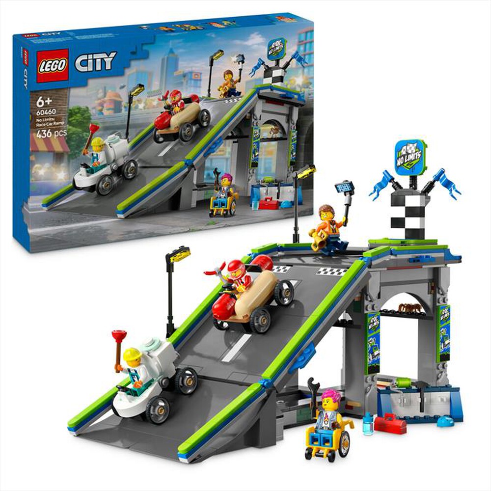 Immagine del prodotto LEGO - CITY Gara sulla pista a rampe 60460