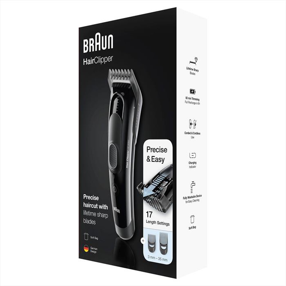"BRAUN - HC5050-Nero"