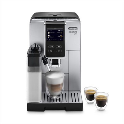 DE LONGHI - Macchina da caff&egrave; Dinamica Plus ECAM370.70.SB-Silver Black