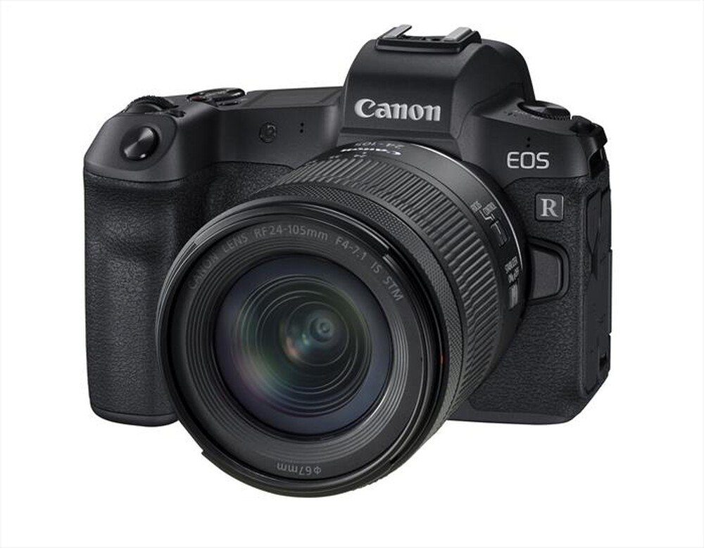 "CANON - EOS R + RF 24-105MM F4-7.1 IS STM-Black"