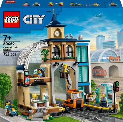 LEGO - CITY TRAINS Stazione centrale 60469