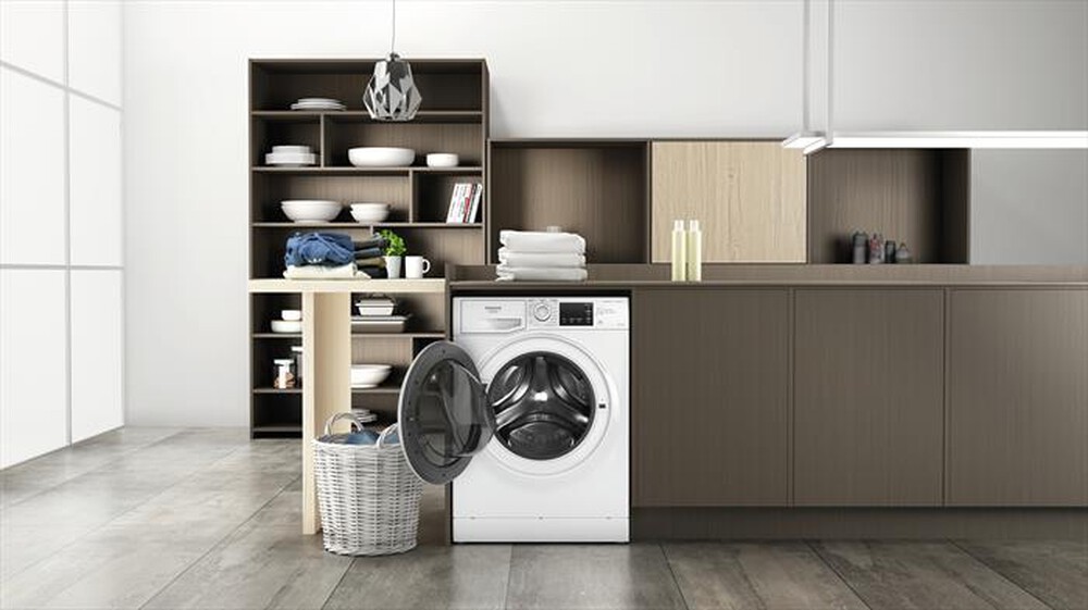 "HOTPOINT ARISTON - Lavasciuga ACTIVE EU NDB R6369 WA IT 9/6 Kg - A-Bianco"