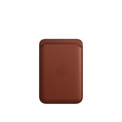 APPLE - Portafoglio Magsafe in pelle per iPhone-Terra d'ombra