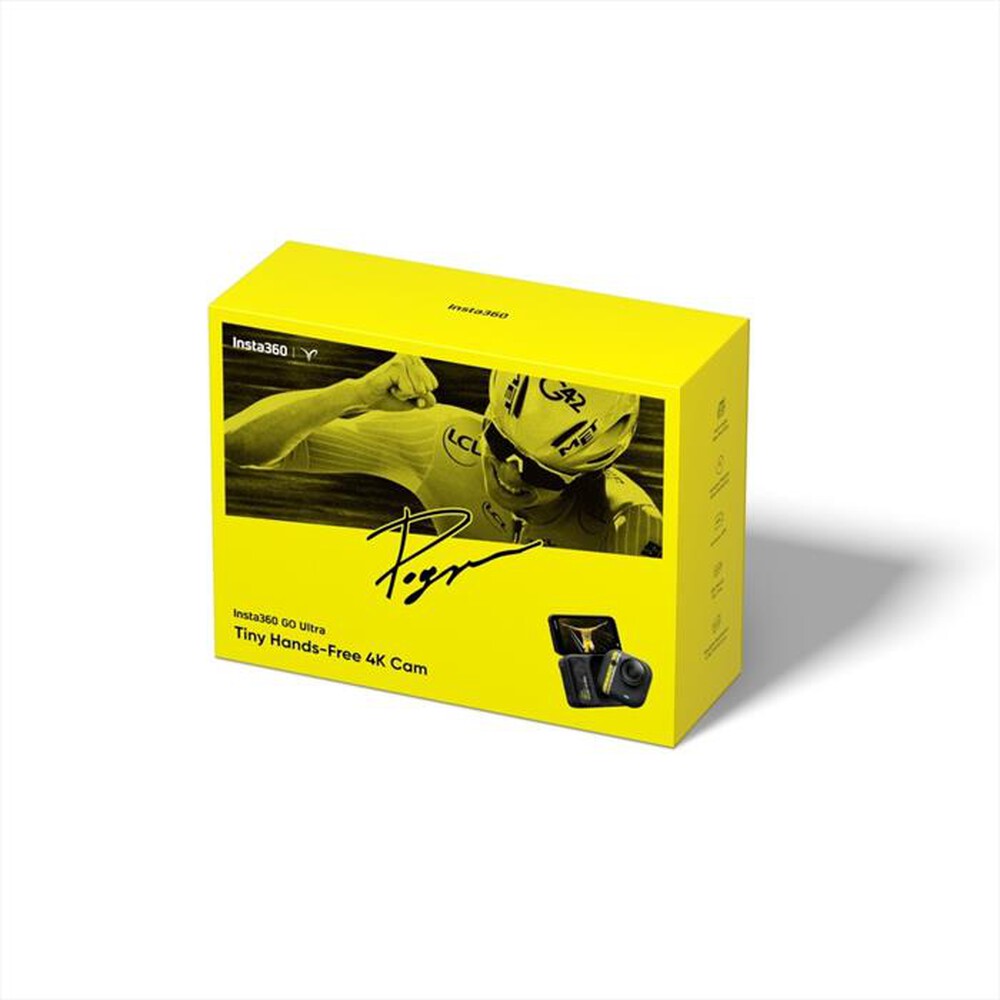 Immagine del prodotto INSTA360 - Mini action cam 4K GO ULTRA POGACAR EDITION-Nero