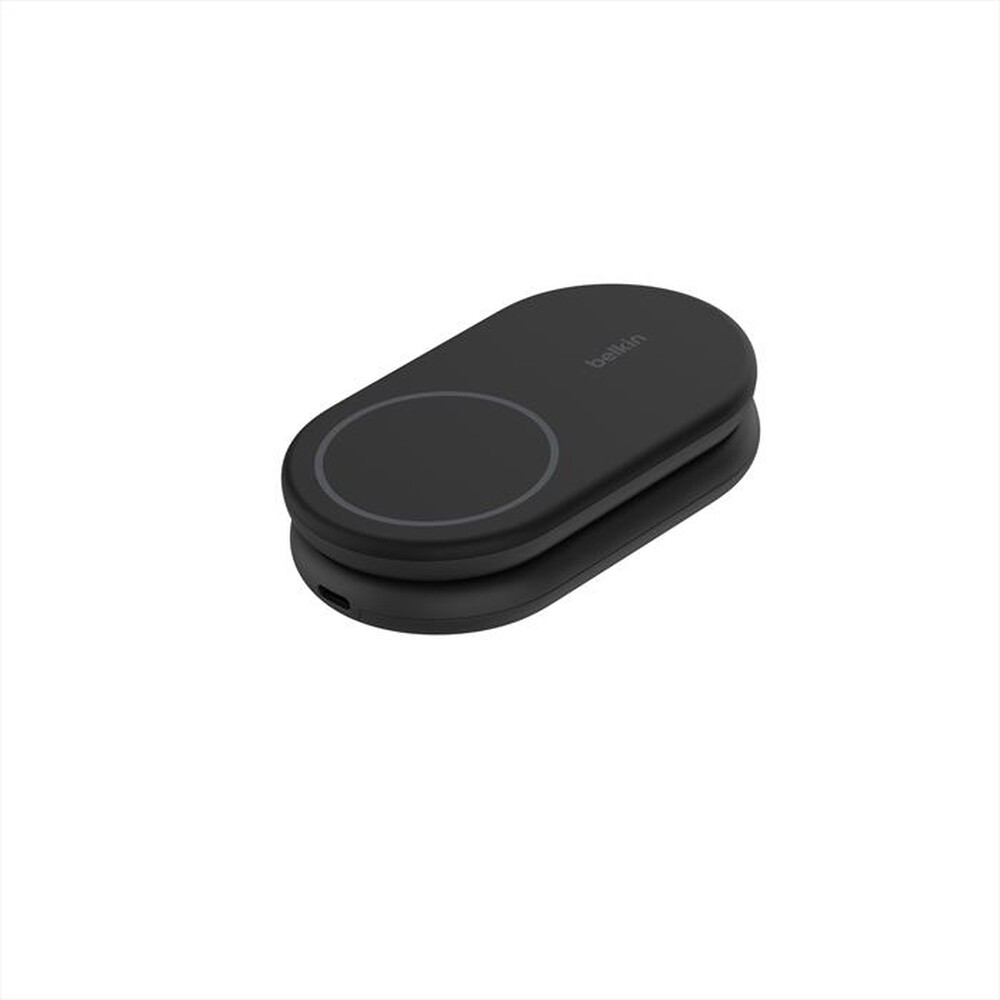 "BELKIN - SUPPORTO DI RICARICA WIRELESS 2IN1 15W QI2-Nero"